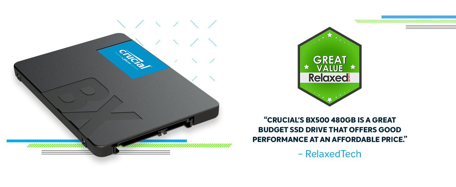 Crucial® BX500 SSD - Performance at an affordable price